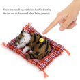 thumbnail image 2 of Peahefy Simulation Cat, Simulation Cat Toy, Fine Worksmanship Fine Decoration At Home Simulation Sleeping Cat Christmas Gifts Good Gift For Kids, 2 of 8