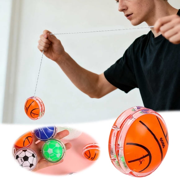 Jouet Yo-Yo Classique Haute Performance, Nouveauté, pour l'Entraînement des Habiletés et le Stress, avec Fonction Lumineuse