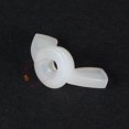 thumbnail image 4 of Unique Bargains M3 Wing Nuts Butterfly Nut Nylon  Hand Twist Tighten Fasteners White 25 Pack, 4 of 5
