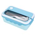thumbnail image 2 of Wamans Bento Boxes Divided Lunch Box, Microwave Heated Plastic Lunch Box, Microwave Oven Student Meal Box Office Worker Portable Tableware Meal Box Clearance Items, 2 of 3