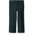 thumbnail image 2 of Dickies Boys Classic Fit Straight Leg Flat Front Pants, 4-7, 5, Hunter Green, 2 of 2