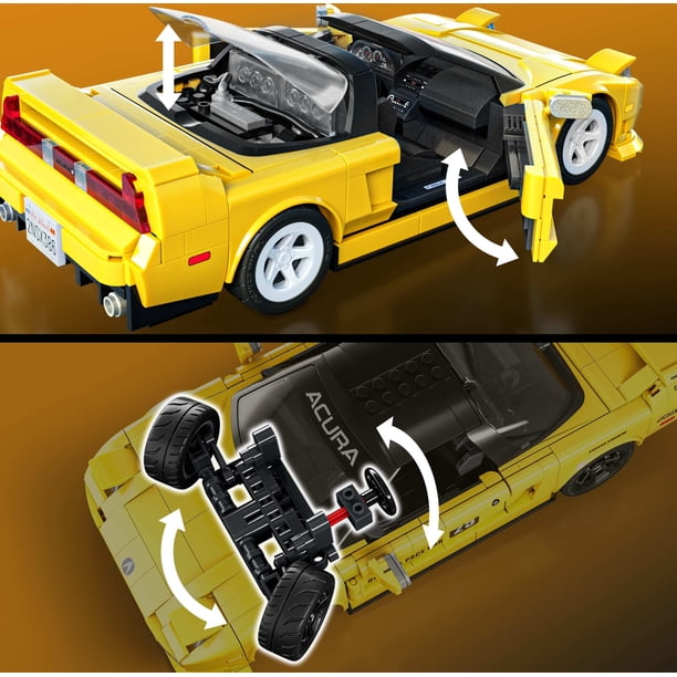 Mattel Brick Shop Hot Wheels '90 Acura NSX Building Toy (877