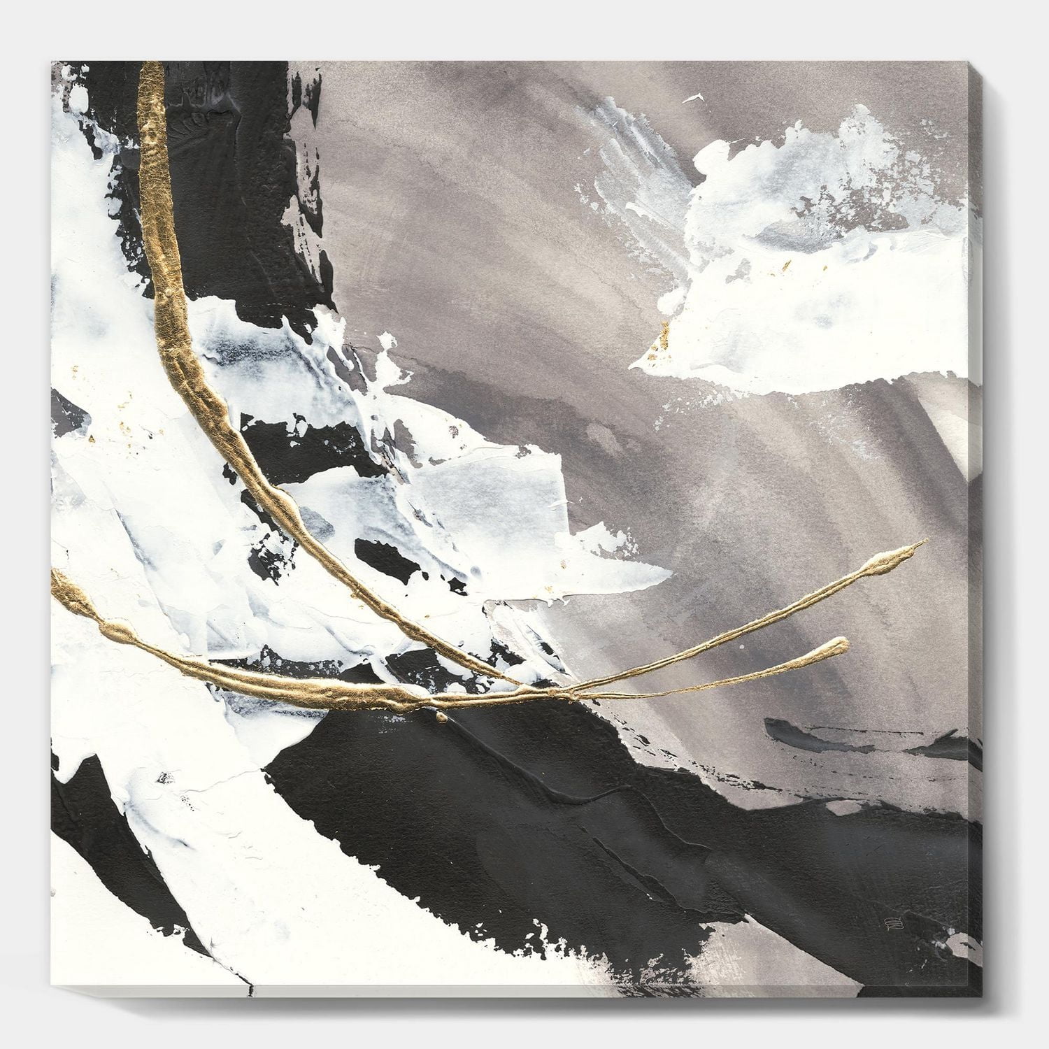 Designart Arcs peints glamour II Art mural sur toile