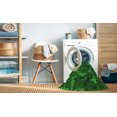 thumbnail image 2 of Ahgly Company Machine Washable Indoor Rectangle Transitional Deep Emerald Green Area Rugs, 7' x 9', 2 of 7