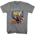 thumbnail image 1 of Saved By The Bell Group W/ Belding Graphite Heather Adult T-Shirt Tee, 1 of 2