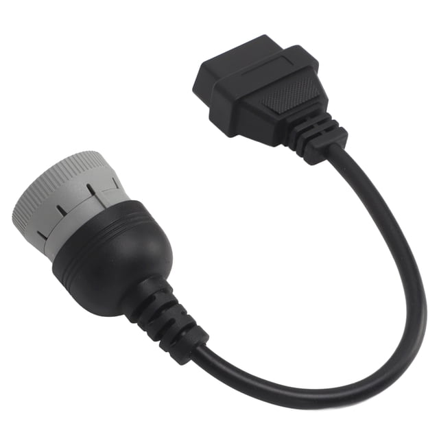 Scanner Diagnostic Adapter, High Strength 6Pin To 16PIN OBD1 To OBD2 Diagnostic Cable Wear Resistance For J1708