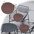 thumbnail image 2 of Coussin Rond d'Extérieur pour Chaise de Patio avec Housse Amovible Lavable à la Machine et Acier Inoxydable Durable, 2 of 9