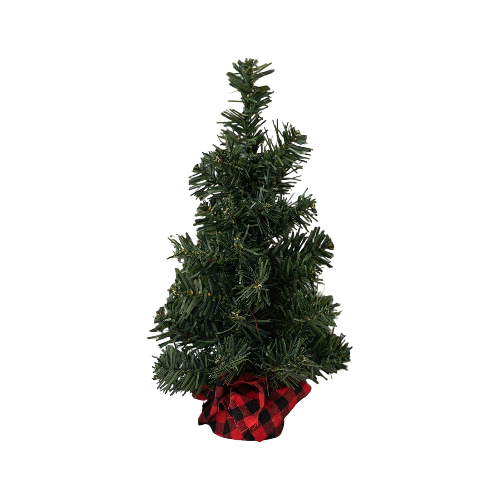 ZZkhGO Tiny Christmas Tree Ornaments, Artificial Mini Tree Decor
