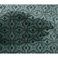 thumbnail image 4 of oneOone Viscose Chiffon Fabric Floral Block Printed Fabric 1 Yard 42 Inch Wide, 4 of 4
