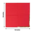 thumbnail image 2 of HLONK 50 Pack | 2 Ply Soft Orange Dinner Party Paper Napkins  Wedding Reception Cocktail Beverage Napkins, 2 of 11