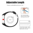 thumbnail image 2 of Silicone Watch Bands Replacement Bands Soft Comfortable Dual Color Watch Strap Compatible For  V800, 2 of 8