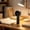 108#Black, variant on Handheld Turbo Fan Foldable Desktop USB Rechargeable High Wind Fan, Digital Display Strong Airflow Turbine Motor Portable Mini Fan Quiet Operation for Outdoor Travel Office Home Commuting