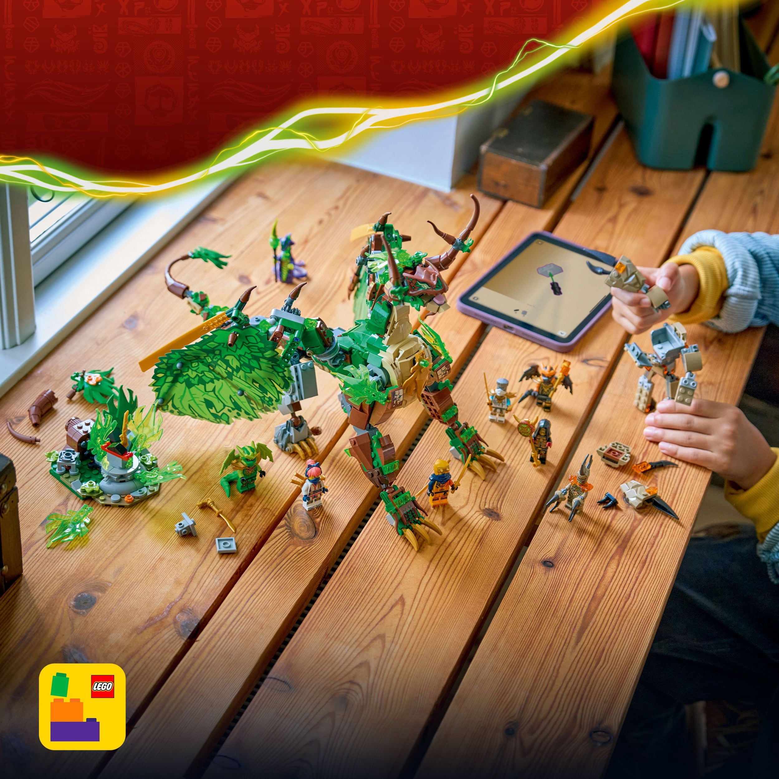 LEGO NINJAGO Le Dragon de la Vie, Jouet Dragon 71859