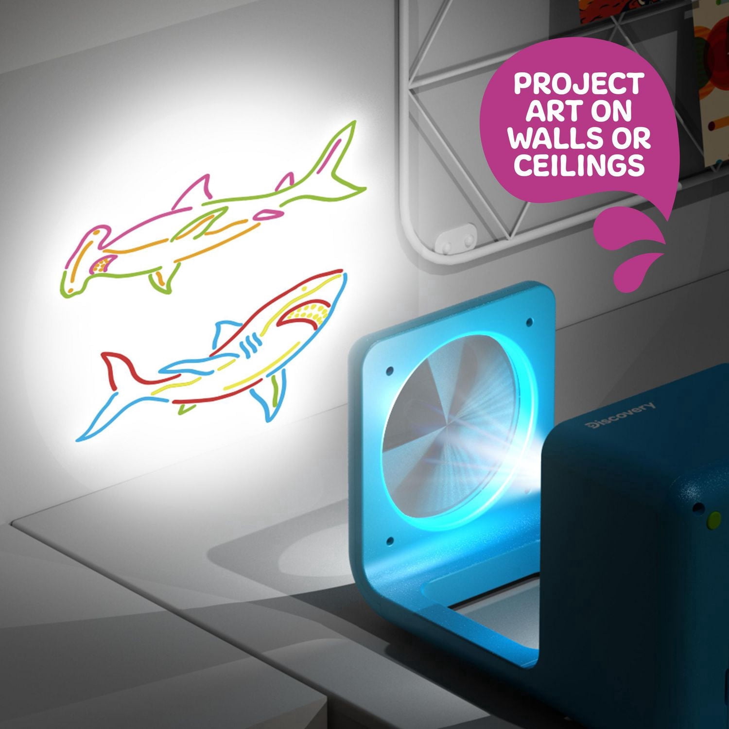 Discovery™ Doodle Projector Light Art Station