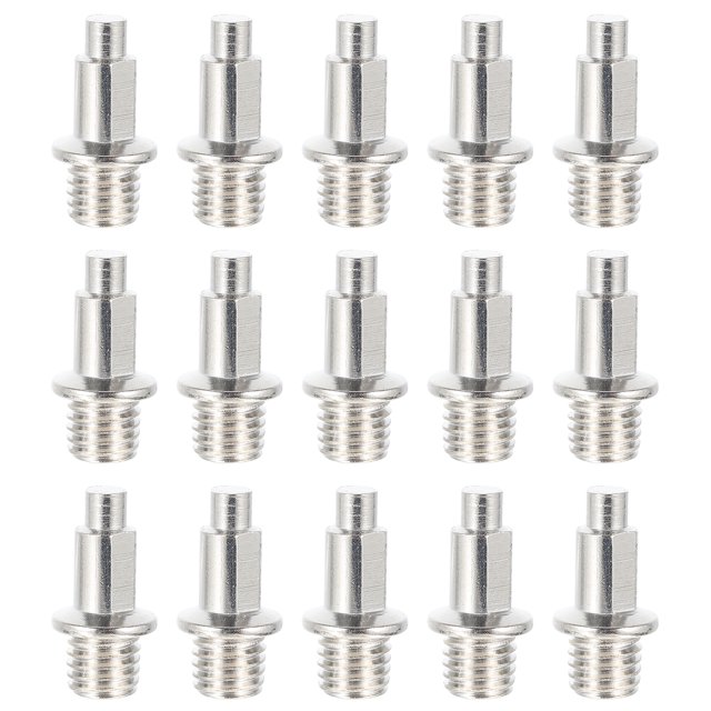 32Pcs Metal Track and Field Spike Shoes Nail Accessories for Athletes Lightweight Rustproof