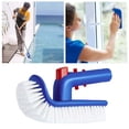 thumbnail image 1 of Pool Cleaning Brush for Pool Steps with 180° Rotating Handle and Decontamination Angle — Durable Cleaning Tool for Thorough Scrubbing and Low- Debris Removal, 1 of 6