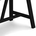 thumbnail image 4 of SIMPLIHOME Dylan SOLID WOOD Modern Industrial 60 inch Wide Home Office Desk, Writing Table, Workstation, Study Table Furniture in Black, 4 of 5