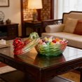 thumbnail image 3 of Glass Candy Jar Red Rooster Shape Large with Airtight Lid for Home, 3 of 7