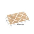 thumbnail image 3 of Back To School!Thick Bathroom Rugs Mat,Bath Mats for Bathroom Non Slip,Bathroom Floor Mat Bathroom Entrance Water Absorption and Not Easy Slip Mat Household Carpet Polyester Entrance Foot Mat, 3 of 6