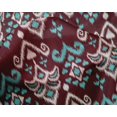 thumbnail image 4 of oneOone Silk Tabby Fabric Damask Ikat Print Sewing Fabric BTY 42 Inch Wide, 4 of 4