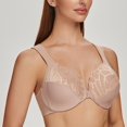 thumbnail image 3 of CHUANK Underwire Front Closure Bras for Women Black 34B, 3 of 6