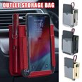thumbnail image 2 of CAROOTU Poche de Voiture Multifonctionnelle Automobile Ventilation Téléphone Portable Poche de Rangement Petit Sac, 2 of 6