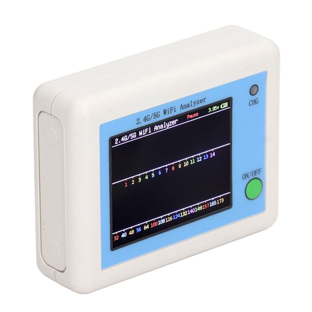 Analyseur WiFi, Interface d'Analyseur WiFi Type C 2.4G 5G Indication de Lumière pour Bureau