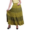 thumbnail image 1 of Bimba SkirtsForWomen Long Length Cotton Printed Maxi Boho Summer Skirt, 1 of 5
