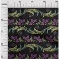thumbnail image 1 of oneOone Polyester Lycra Fabric Leaves & Floral Artistic Print Sewing Fabric BTY 56 Inch Wide, 1 of 4