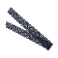 thumbnail image 3 of Lace Ribbon 10yd Long 2.6in Wide Soft Skin Friendly Durable Easy Cutting Wide Application Elegant Style Sewing LaceRoyal Blue, 3 of 14