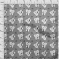 thumbnail image 4 of oneOone Cotton Poplin Gray Fabric Asian Kawaii Rabbit Sewing Craft Projects Fabric Prints By Yard 42 Inch Wide, 4 of 4