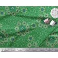 thumbnail image 2 of Soimoi Velvet Fabric Floral & Paisley Decorative Decor Fabric Printed Yard 58 Inch Wide, 2 of 3