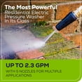 thumbnail image 4 of Greenworks Laveuse à Pression Électrique 2700 PSI 1,2 GPM 14 A - GPW2700, 4 of 11