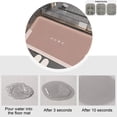 thumbnail image 4 of Super Absorbent Quick Drying Bath Mat Set, U-Shaped Non-Slip Bathroom Floor Mat, 2-Piece Toilet and Entrance Mat, 4 of 7