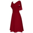 thumbnail image 2 of RKSTN Robes d'Invitée de Mariage pour Femmes Formelles Demoiselle d'Honneur Taille Haute Fête Bal Robe de Cocktail, 2 of 4