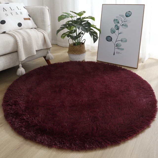 Anti-Slip Fluffy Rugs Large Shaggy Rug Super Soft Mat Living Room Bedroom Carpet
