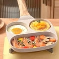 thumbnail image 1 of Birdeem Non Sticking Frying Pan, Non Stick Pan, Three in One Frying Pan Flat Bottomed Pan Multi-Purpose Non Stick Pan Household Frying Pan Multifunctional Fanshi Breakfast Pan, Non Stick Frying Pan, 1 of 9