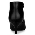 thumbnail image 2 of Unique Bargains Bottines à Talons Aiguilles Découpées pour Femmes, 2 of 8