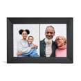 thumbnail image 1 of Carver Luxe par Aura Frames, cadre photo numérique HD Wi-Fi de 10,1 pouces avec stockage de photos illimité gratuit - Gravier, 1 of 6