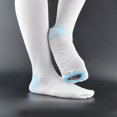 thumbnail image 4 of Varicose Veins Socks Compression Knee High Socks Varicose Veins Socks With Inspect Toe HoleWhite M, 4 of 8