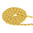 thumbnail image 1 of Unique Bargains 1/2Inch x 50Feet Natural Twisted Cotton Rope 3 Strand Tug of War Rope with Sealing Tape Yellow Brown, 1 of 6