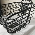 thumbnail image 1 of Iron Bike Front Basket Electromobile Hanging Basket Bike Front Basket With Cover Black Bicycle Basket Bicycle Front Basket Iron Black Large Capacity Multifunctional Electromobile, 1 of 5