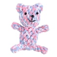 thumbnail image 2 of CBFFDC Puppy Teething Toy Dog Rope Toys Adorable Woven Bear Design Safe Material Cleaning Furniture Toy for Small/Medium/Large Dogs, 2 of 7