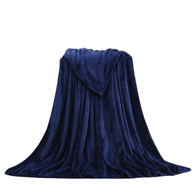 CEHVOM Super Soft Warm Solid Warm Micro Plush Fleece Blanket Throw Rug Sofa Bedding Clearance
