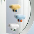 thumbnail image 4 of Redempat Bathroom Mirror Squeegee Mini TPR Glass Cleaning Handheld Toilet Scrubber Household Window Reusable Scraper Kits Cleaning Tool White 1Set, 4 of 6