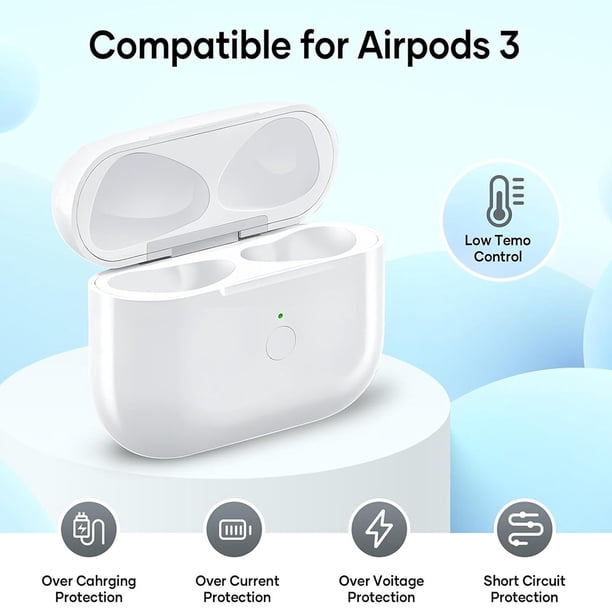 Replacement Charging Case for Apple AirPods 3rd Gen (A2564, A2565