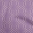 thumbnail image 1 of oneOone Cotton Flex Purple Fabric Geometric Allover Modern Traditional Sewing Craft Projects Fabric Prints By Yard 40 Inch Wide, 1 of 4