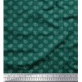 thumbnail image 1 of Soimoi Poly Georgette Fabric Dot & Paisley Print Fabric by Yard 52 Inch Wide, 1 of 1