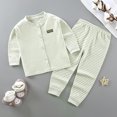 thumbnail image 2 of Vêtements pour Bébé Fille Vêtements pour Bébé Garçon Vêtements Colorés d'Automne Cardigan sous-Vêtements Manches Longues Col Rond Ensemble Deux Pièces, 2 of 4