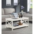 thumbnail image 1 of Convenience Concepts Oxford Collection Table Basse avec Tablette, Ivoire, 1 of 5